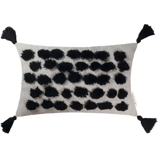 TOM TAILOR HOME Dekokissen »Tufted Blobs«, schwarz
