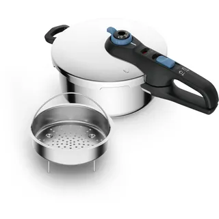 Tefal Secure Trendy 4,0 l Edelstahl/weiß
