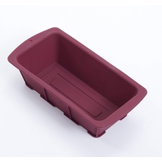 Silikonbackform Kuchen & Brotbackform Berry, 100% BPA-freiem Platin Silikon, 26 x 13,2 x 6,5 cm, wiederverwendbar, behält Seine Form