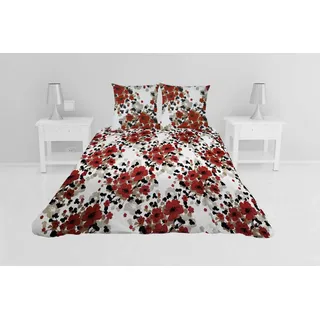Soleil d'ocre Cecile Boutis, Abdeckung, geworfen von zündete, Polyester, Mehrfarbig, 220 x 240 cm