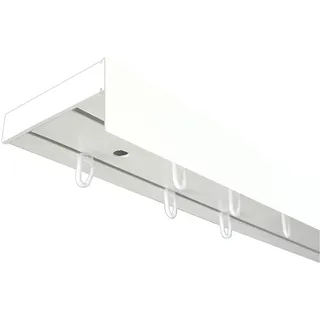SN DECO GROUP Vorhangschiene SH (1) mit Blende 5 cm« 2 läufig-läufig Fixmaß, weiß