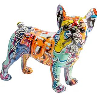 Kare Design Dekofigur »Deko Figur Graffiti Dog«, bunt