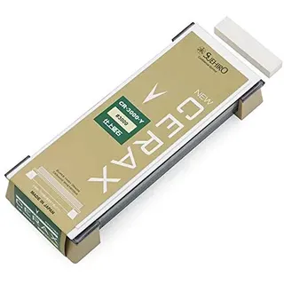 Suehiro Cerax Wetzstein Japanisch Abziehstein Schleifstein Keramik Körnung 3000 Küchenmesser Schärfer Schärfung für Messer - Hergestellt in Japan