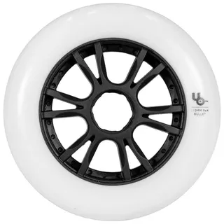 Undercover Wheels Team 86a Schlittschuhrollen 4 Einheiten - Black / White - 84 mm