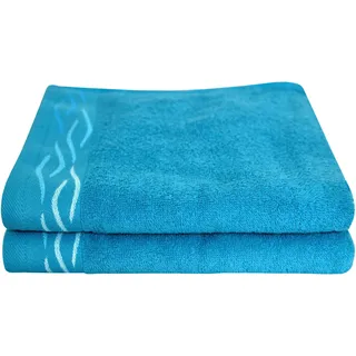 Dyckhoff Wave Handtuch 50 x 100 cm türkis