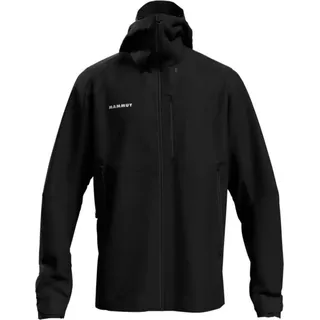 Mammut Alto Guide HS Hooded Jacket Herren Outdoor Wanderjacke : XXXL - Schwarz