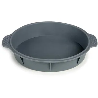 Kinvara Backform Silikon 26/30/4,5 cm , Dunkelgrau , Kunststoff , 30x4.5x26 cm , Backen & Backzubehör, Backformen