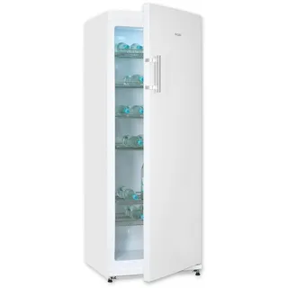 EXQUISIT Getränkekühlschrank "GKS31-V-H-280E weiss", Energieeffizienz: E, silber (weiß), B:60cm H:163cm T:62cm, Kühlschränke, 6 robuste Gitterablagen zur Lagerung von Flaschen oder Getränkekisten, Getränkekühlschrank