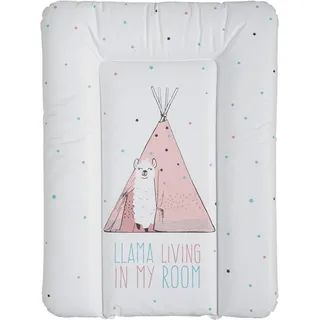 My Baby Lou Wickelauflage , Rosa , Kunststoff , Füllung: Polyester , 52x72 cm , BPA-frei, EN 71, Made in EU, Oeko-Tex® Standard 100, Handmade in Europe , schadstoffgeprüft, abwischbar , Pflegen, Wickeln, Wickelauflagen
