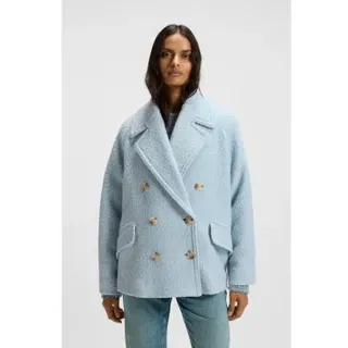 BOSS für Damen. 50548664 Cabani-Jacke blau (44), Lässig, Stoff