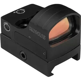 Ultrakompaktes Rotpunktvisier, wasserdicht, 4 Absehen, 10 Helligkeitsstufen, für Weaver/Picatinny & DeltaPoint Pro