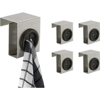 Wenko Push Türhaken Matt Grau 4368060100