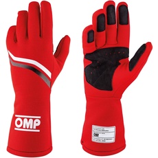 OMP Dijon Handschuhe My2021 Rot, Größe S FIA 8856-2018,9