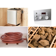 Bild Technikpaket 1 inkl. 9,0 KW Ofen, Anschlusskabel, Saunasteine, Steuergerät
