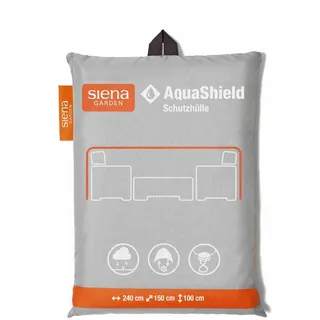 Siena Garden AquaShield Sitzgruppenhülle 240 x 150 x 100 cm Grau