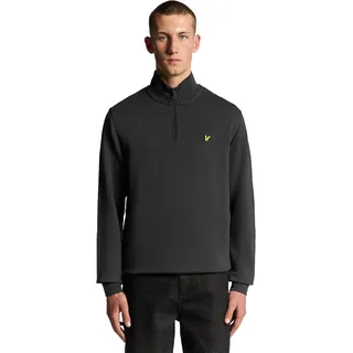 Lyle & Scott Premium Troyer Herren – 100% Baumwolle | Half Zip Sweatshirt mit Basic Design | XS-XXL