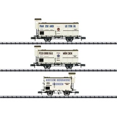 Bild MiniTrix T18726 Güterwagen-Set Biertransport