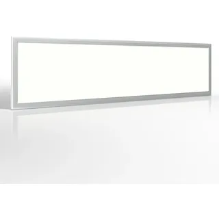 longlifeled gmbh LED Panel 120x30cm 40W Rahmen silber - Lichtfarbe: Neutralweiß 4000K