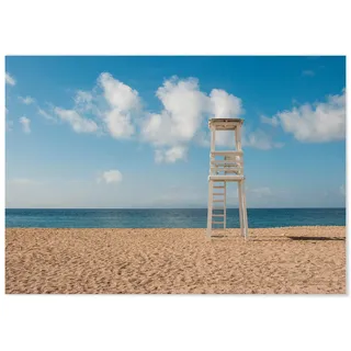 Panorama Poster Baywatch 100 x 70 cm - Gedruckt auf 250g-Papier - Nature Wanbilder - Papierplakat Wohnzimmer