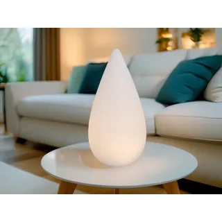 Reality Leuchten Tischleuchte PALMAS DH 20x38 cm weiß Tischlampe Klemmleuchte - Weiß