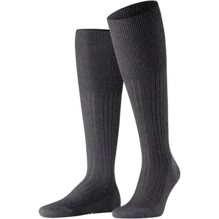 Falke Herren Socken Bristol Pure Kniestrümpfe 15415-3080 45-46 - Anthra. Mel. - 45-46