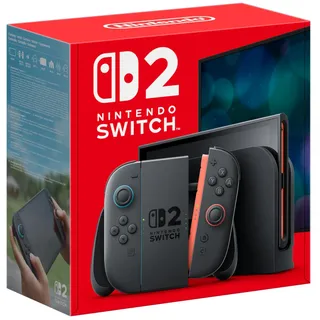 Nintendo Switch 2 256 GB Schwarz + 2x Joy-Con Controller