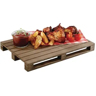 APS 881 Servierbrett "GENUSSPALETTE", 30 x 20 cm, Höhe 3 cm, Birkenholz