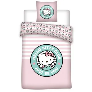 Aymax Hello Kitty Rosa 140 x 200 cm + 65 x 65 cm