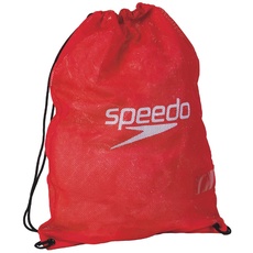 Bild Unisex Erwachsene Equipment Mesh Bag Netzbeutel, Rot (Rot), Einheitsgröße