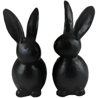 AM Design Dekofigur »Osterhase« Osterdeko in verschiedenen Größen, schwarz