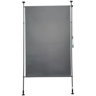 Garden Pleasure Sichtschutz 150 x 270 cm Anthrazit Aluminium