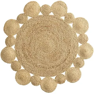 Douceur d'Intérieur Runder Teppich, Mehrfarbig, 90 cm