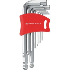 PB Swiss Tools, Sechskantschlüssel, Innensechskantschlüsselsatz mit Kugelkopf