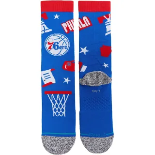 Stance Unisex 76ers Landmark Socken Unisex Socken
