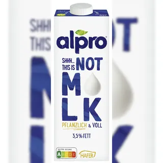 ALPRO Haferdrink 3,5% 8 Stück à 1 l