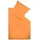 Colours in Mako-Satin Orange 135 x 200 cm + 80 x 80 cm