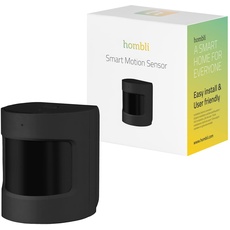 Hombli Smart Bluetooth Bewegungssensor mit Sofortige Benachrichtigungen | Innen Smartes PIR Drahtloser Motion Sensor mit App-Funktion | Kompatibel mit Google, Alexa und Siri | Einfache Installation