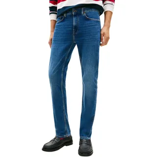 Tommy Hilfiger Slim Fit Jeans im 5-Pocket-Design Modell 'BLEECKER', Jeansblau, 34/34