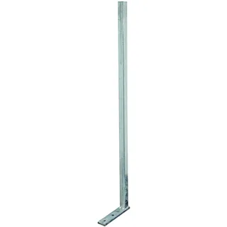 GAH Alberts Zaunpfosten 30 x 95 cm Grau/Stahl
