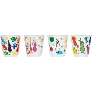 Bialetti Arte Espressotassen-Set - Weiß