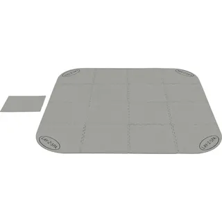BESTWAY LAY-Z-SPA Xtras Bodenschutzfliesen-Set grau 196 x 196 cm