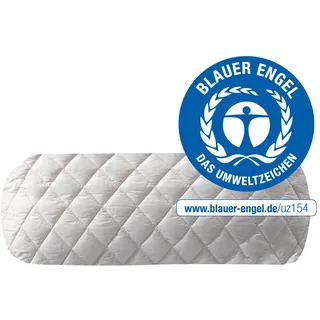 billerbeck Nackenstützkissen »Nackenrolle, E16 Lasse« 1 Stk. tlg. Die Nackenrolle mit dem Blauen Engel, beige