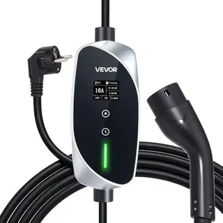 Vevor Mobile Wallbox Typ 2 (3,6 kW, 16 A) - 6 m Kabel