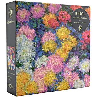 Paperblanks - Monet's Chrysanthemums - Monet's Chrysanthemums - Jigsaw Puzzles: 1000 Pieces