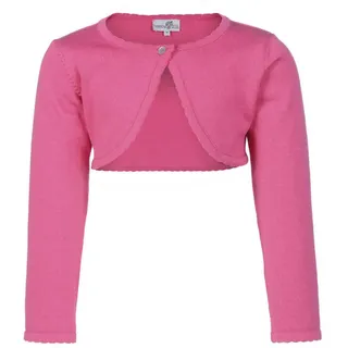 Happy Girls Mädchen Basic Bolero Strickjacke, Rosa, 146 EU