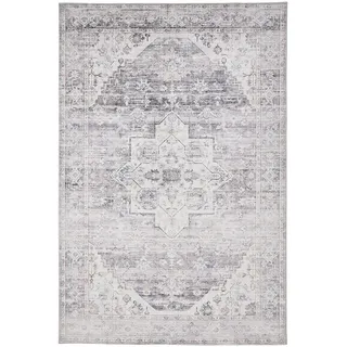 benuta Nest Vintage-Teppich Miray waschbar 200/300 cm , Kunststoff , Vintage , Rechteckig , 200x300 cm , Oeko-Tex® Standard 100 , für Fußbodenheizung geeignet, in verschiedenen Größen erhältlich, waschbar, pflegeleicht , Teppiche und Böden, Teppiche, Vintageteppiche