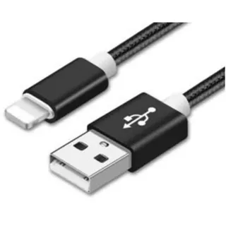 Reekin Ladekabel für Iphone (USB-Lightning) - 1x Apple Lightning-Stecker] 1.00 m Sch
