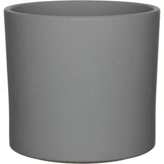 Mica Decorations Übertopf  Era Ø 23 cm x 21,5 cm Grau matt