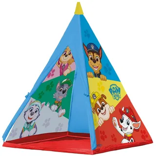 Tipi Paw Patrol Spielzelt Wigwam Indianerzelt für Kinder mit Chase Zuma Rubble