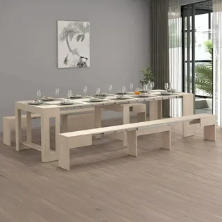 Dmora Eric Konsolentisch 66 x 25 x 45 cm braun